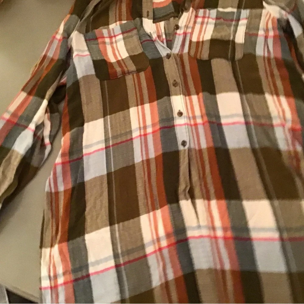 Anthropologie Pilcro long shirt - Picture 2 of 2